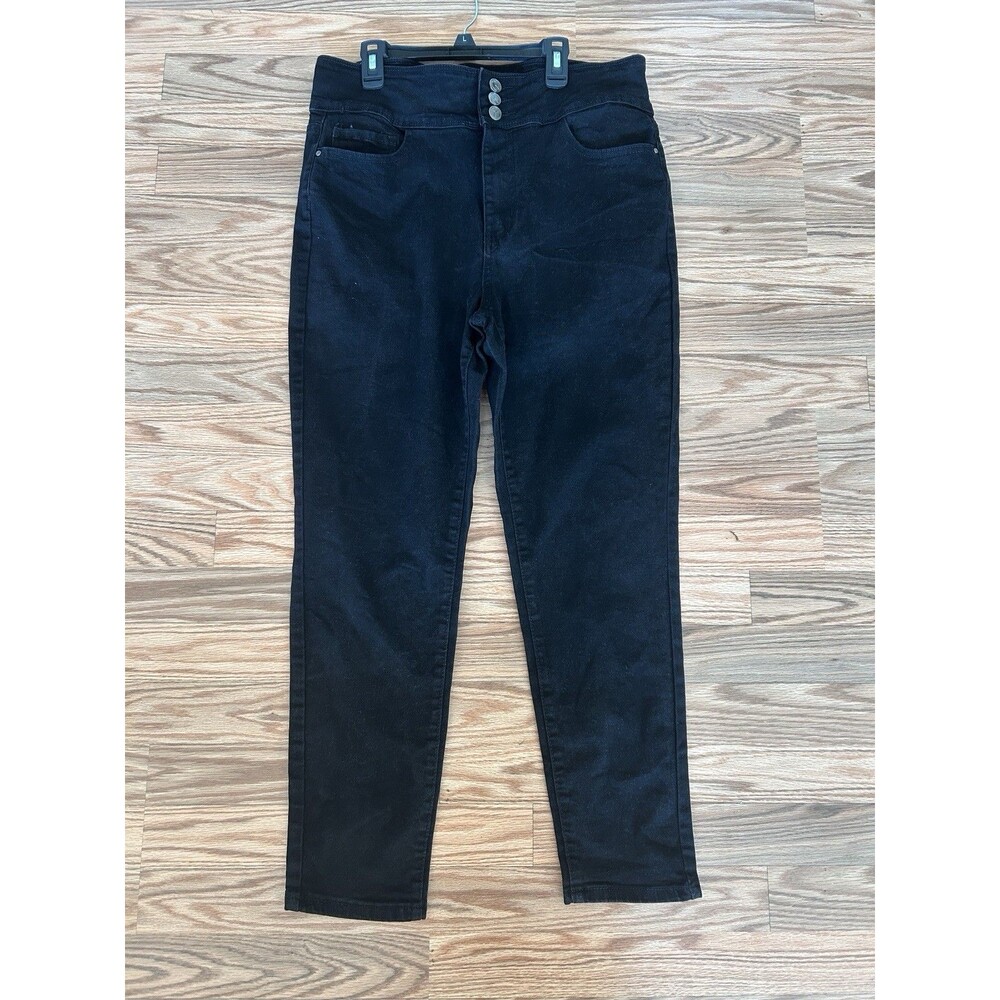 Our Republic For All Jeans Women's 14 Black High Rise Skinny RN111819 EUC